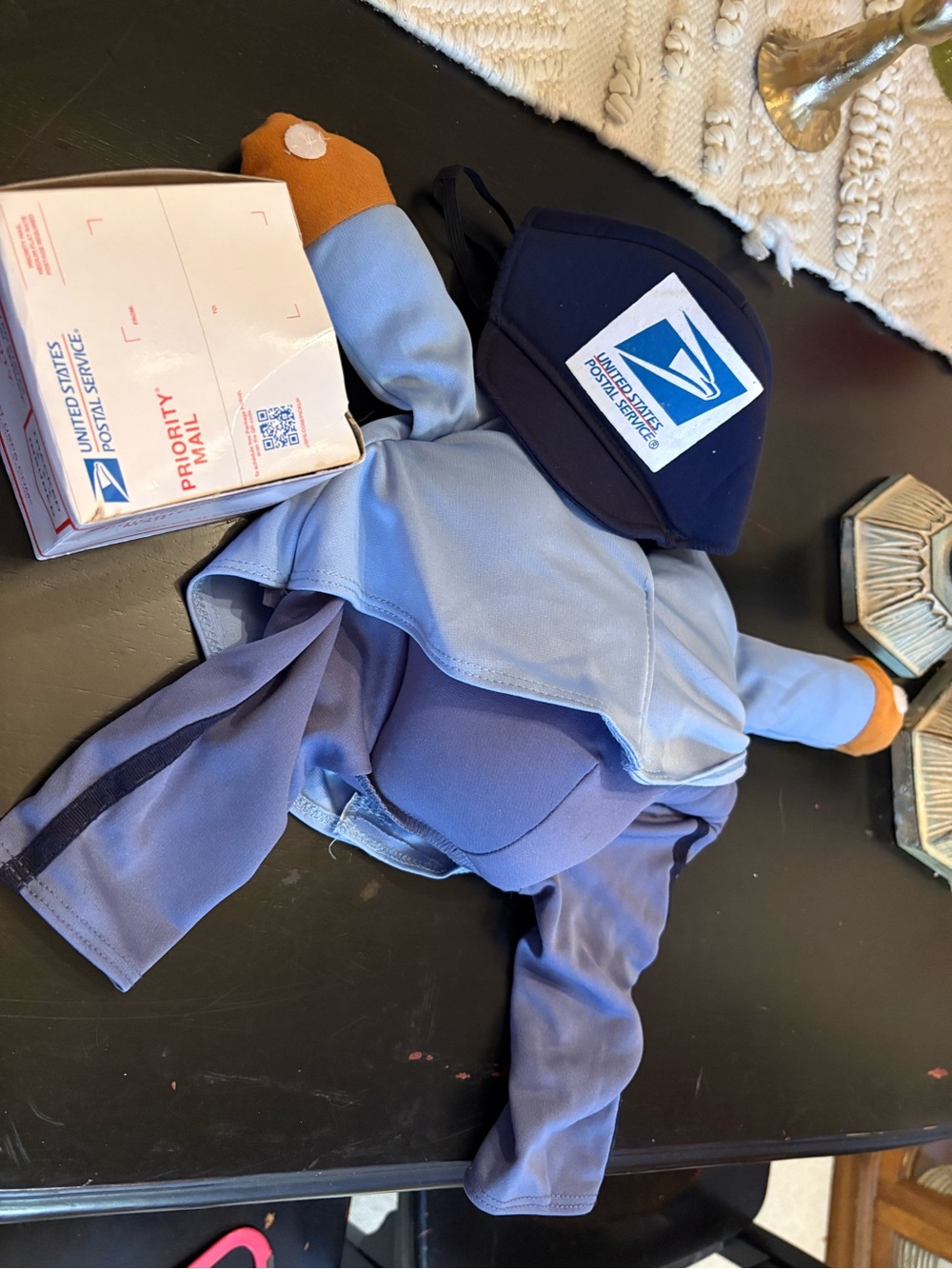 USPS Postal Carrier Plush Cat Halloween Costume